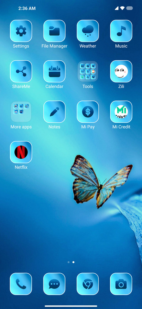 Blue Wings screenshot