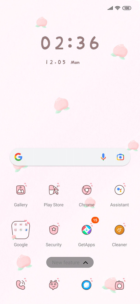 Super sweet peach screenshot