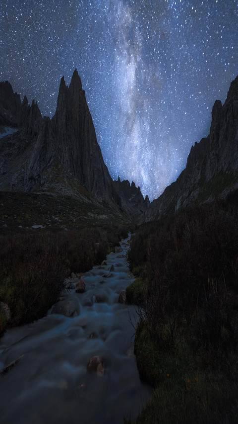 Night sky screenshot