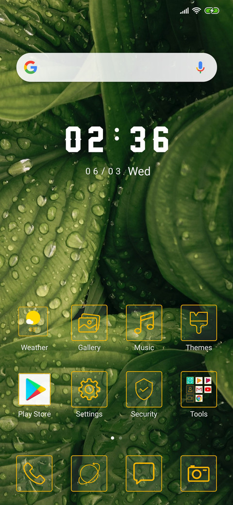 Leaf Drops  Dark _3MDS screenshot