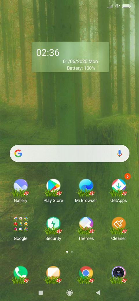  In Designs Green Wood screenshot