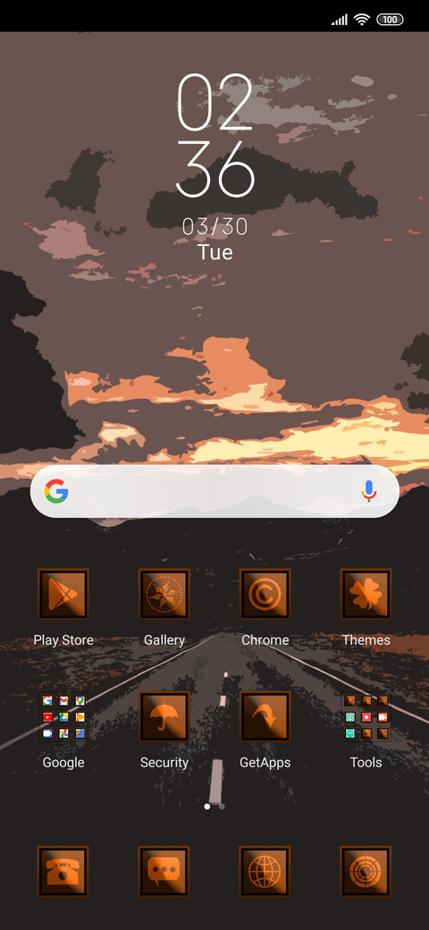 Sunset_Road screenshot