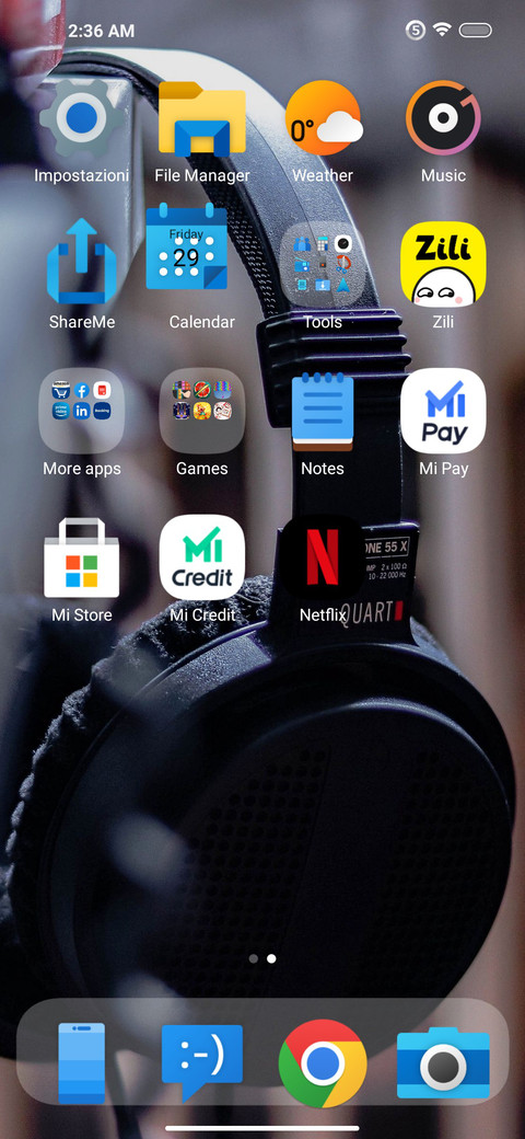 HeadPhoneOs screenshot