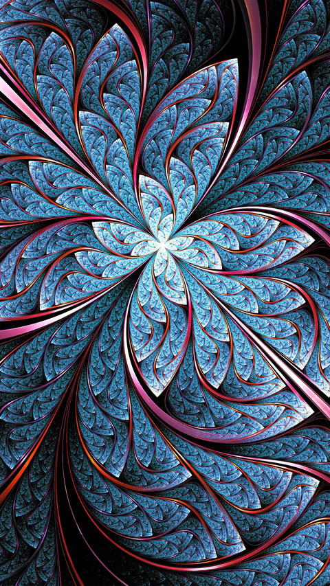 Fractal background screenshot