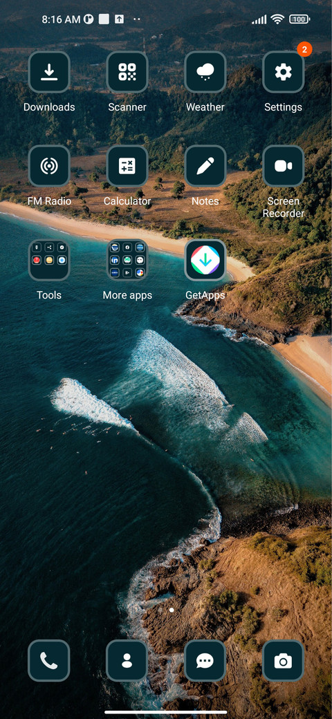 Beach screenshot