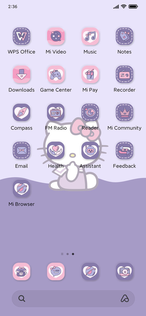 Kitty cute diary screenshot