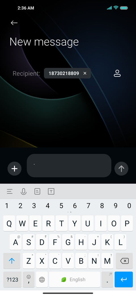 Simple color screenshot
