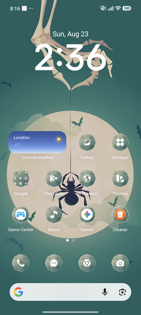 Skeleton Spider screenshot