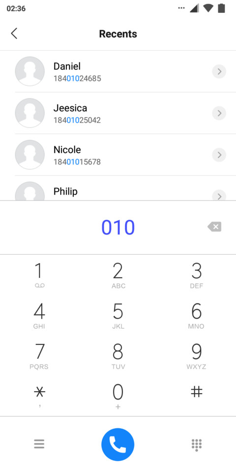 OXYGEN NS screenshot