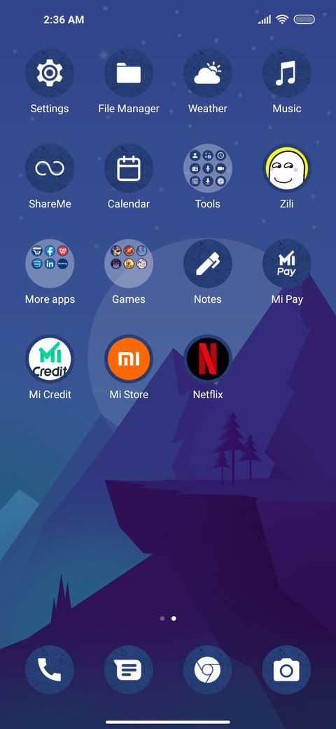 Night screenshot