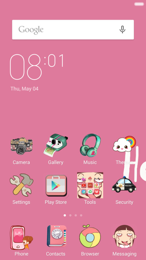 Cute Little Pink screenshot