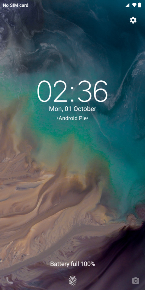 Android Pie V10 screenshot