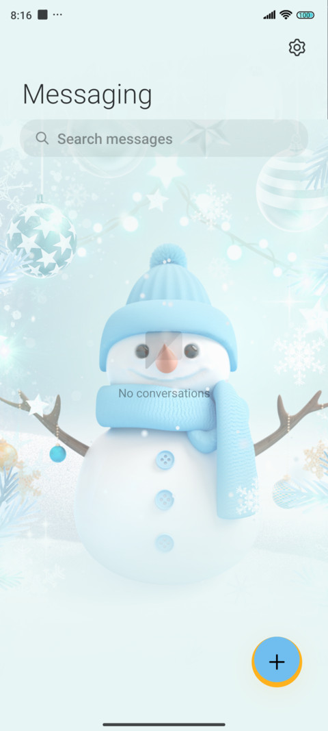 Christmas Snowman screenshot
