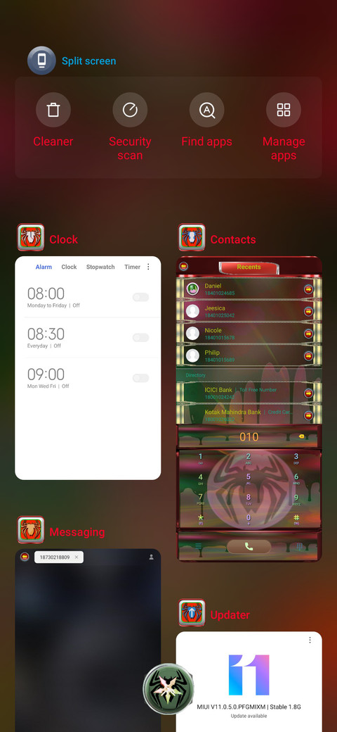 Spider screenshot