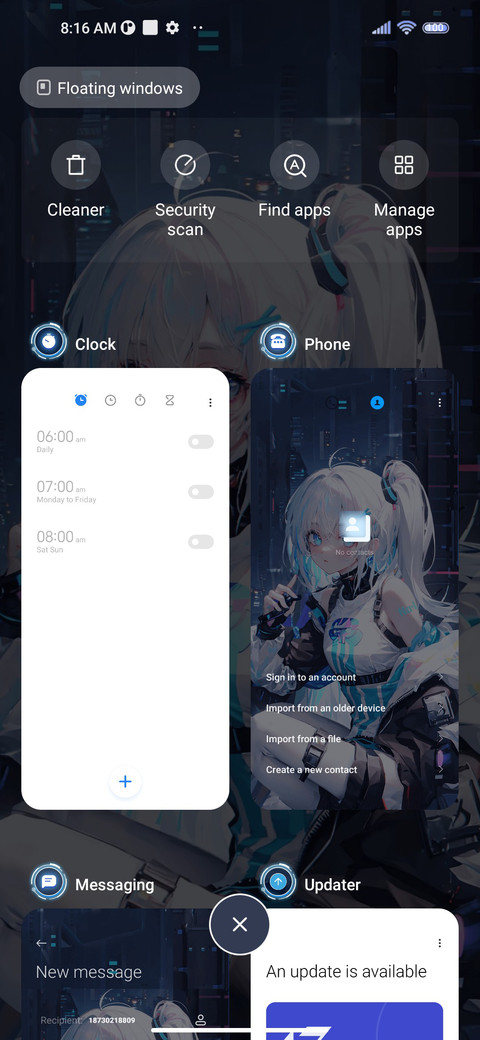 Virtual girl screenshot