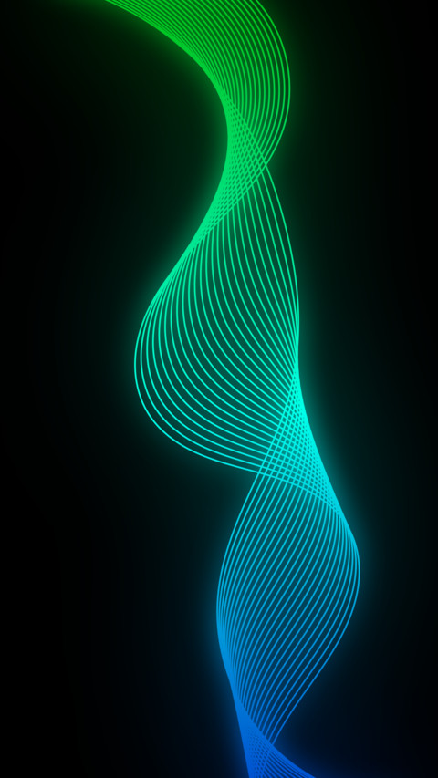 Abstract Lines Green screenshot