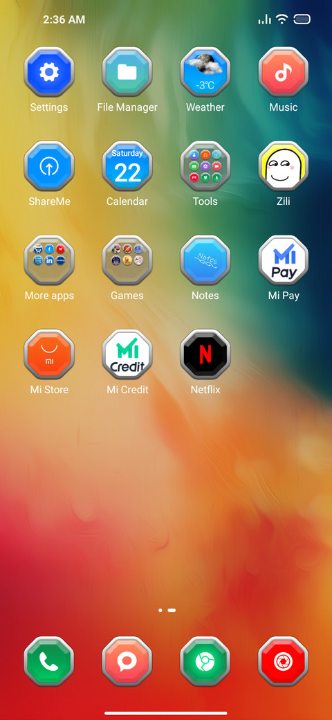 Colorful v12 screenshot