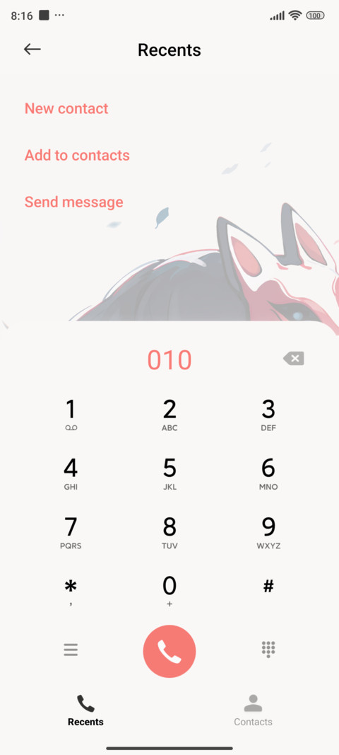 Fox faced girl screenshot