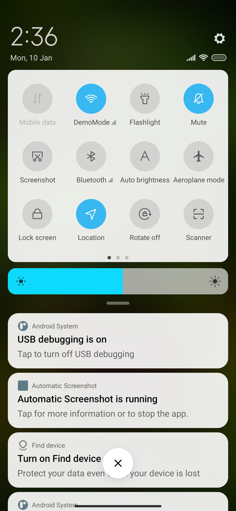 Pine si screenshot