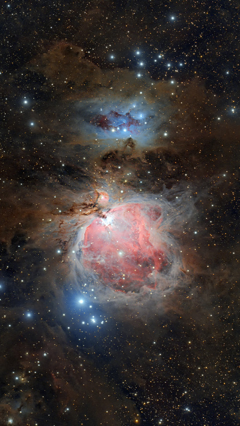 Nebulae in the universe screenshot