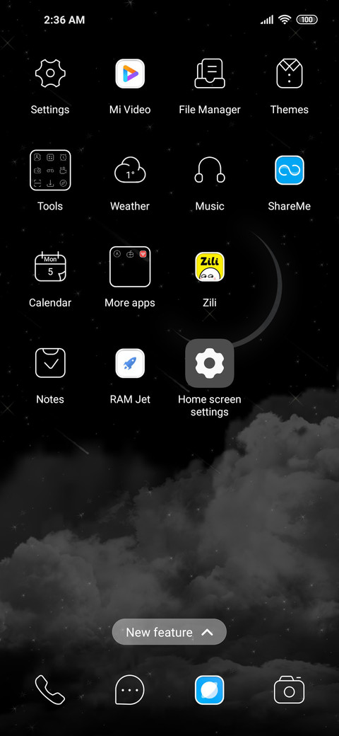 Dynamic Milky Way screenshot
