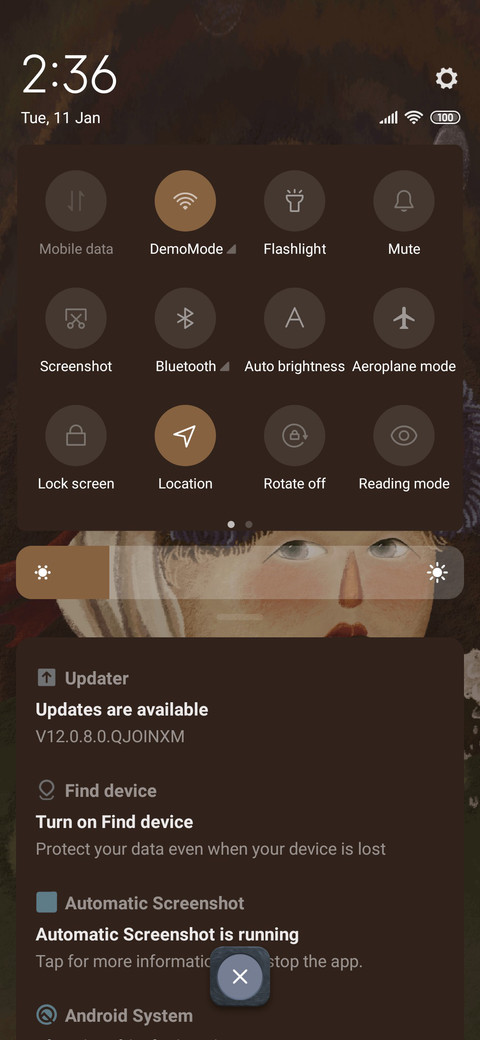 Van Gogh  portrait screenshot