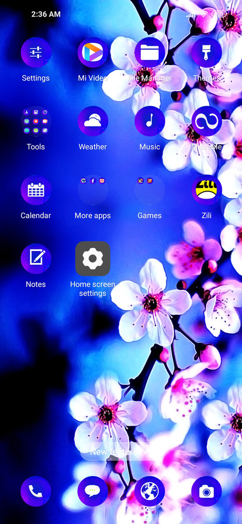 Blossom On screenshot
