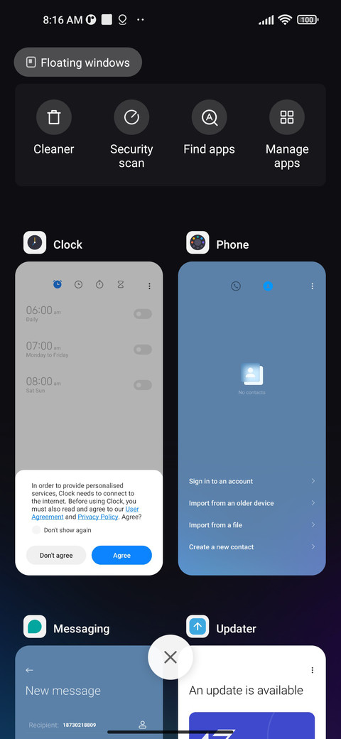 Simple round color screenshot