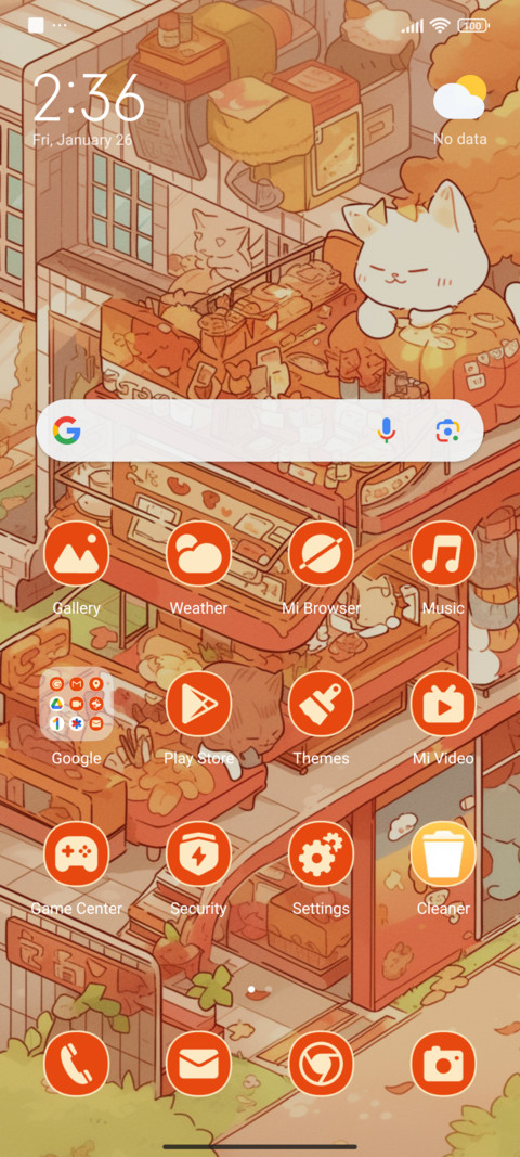 Cat shop screenshot