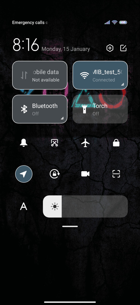 Black grain screenshot