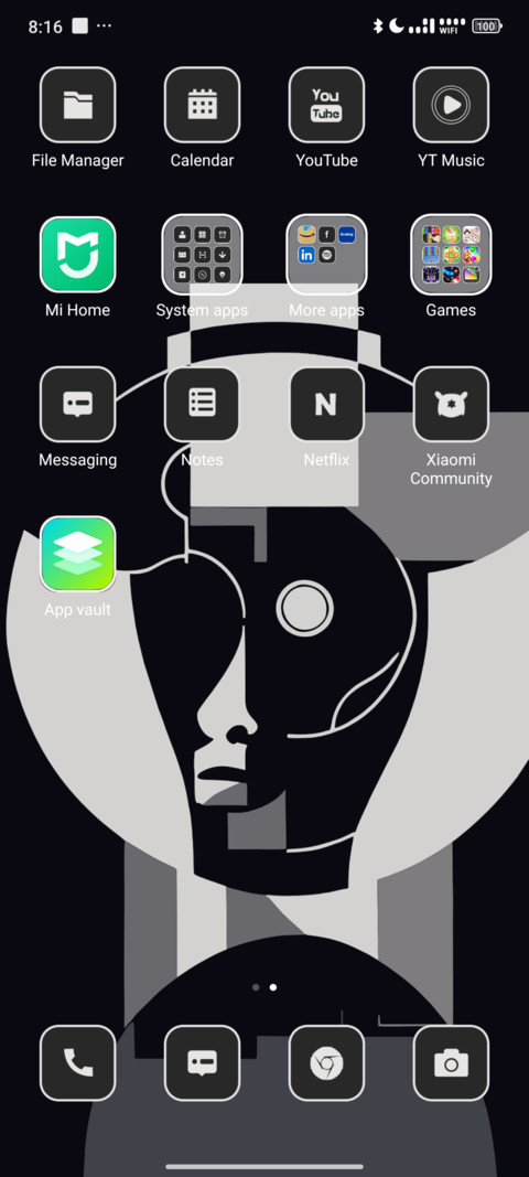 Geometric Face screenshot
