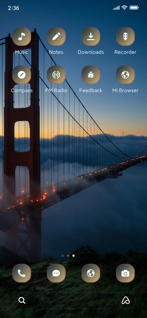 Bridge screenshot