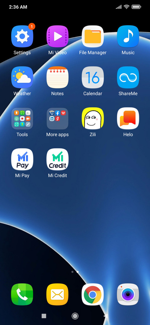 Seven Touch screenshot