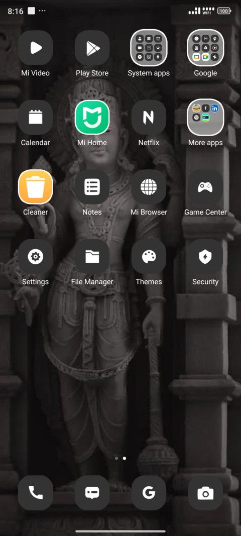 Temple statue screenshot