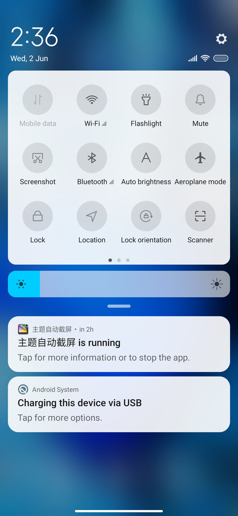 Deep Blue Tog screenshot