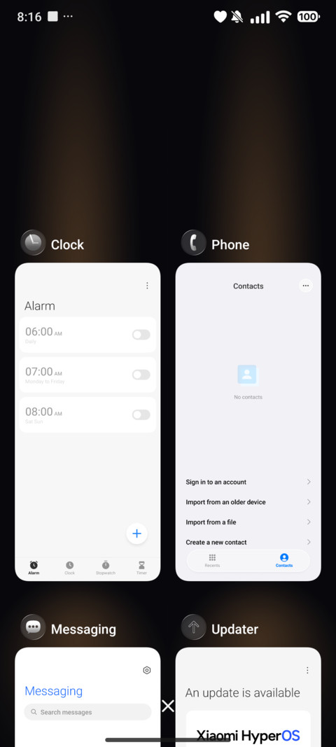 Round Glass 8V screenshot