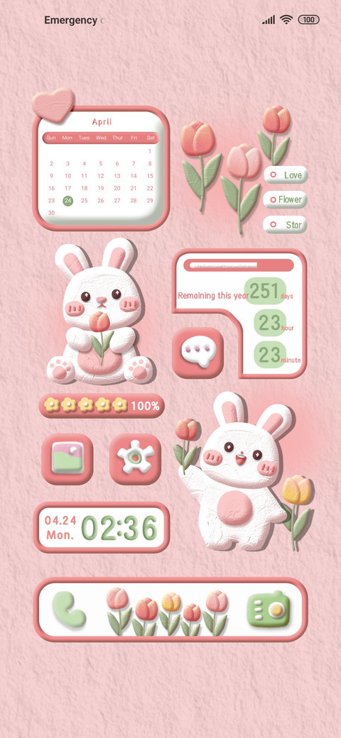 Tulip powder screenshot