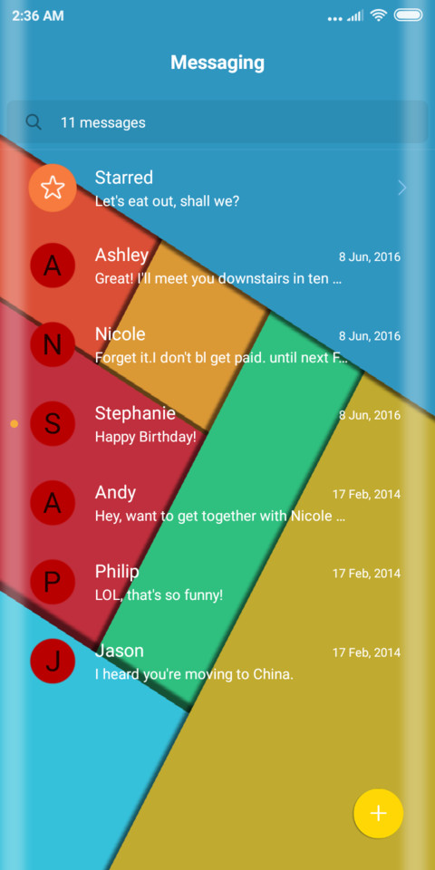 Colour screenshot
