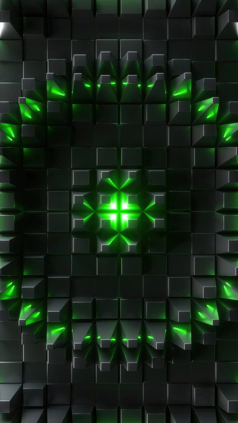 Minimalist abstract geometric creative wallpaper screenshot