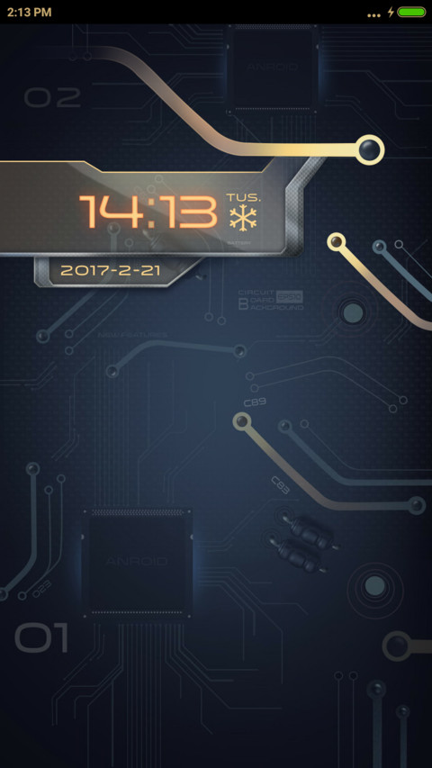 Conected screenshot