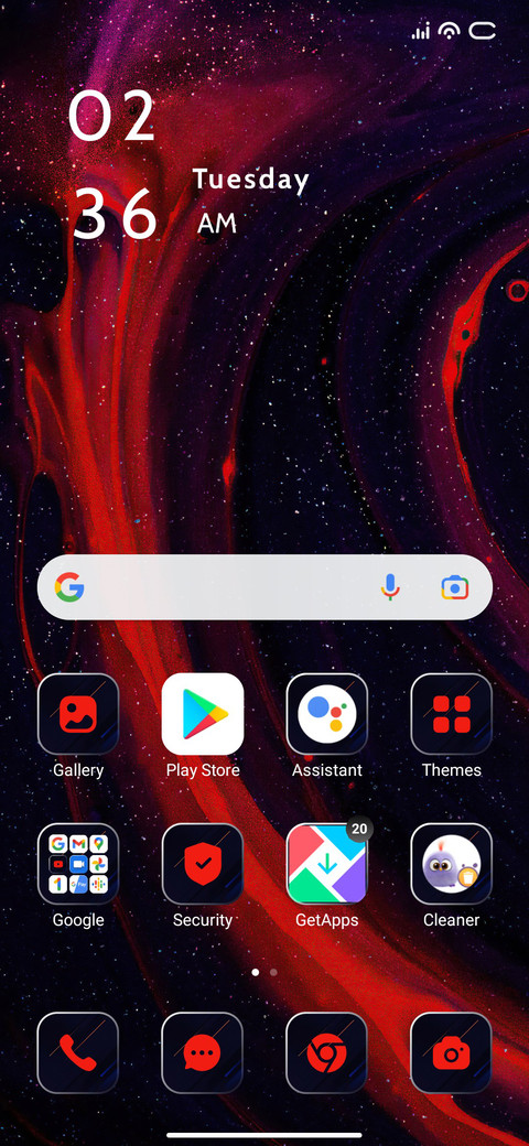 Abstract Moon screenshot