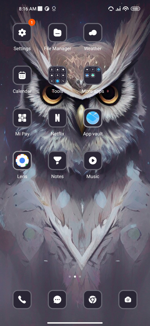 Owl screenshot