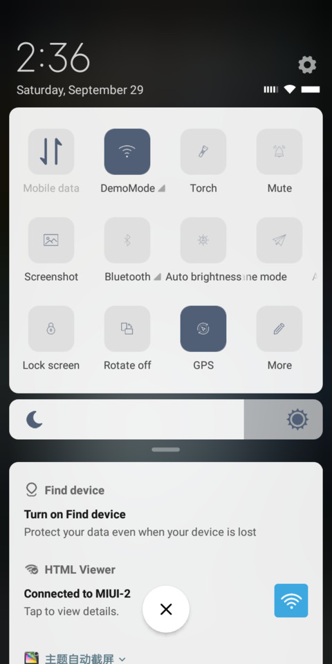Casper screenshot