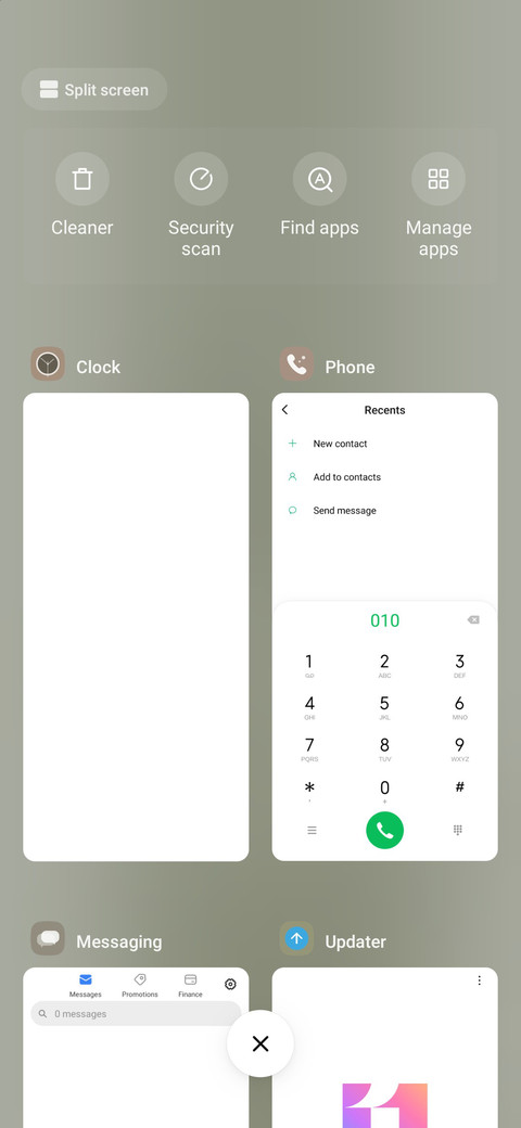 Camellia opened screenshot