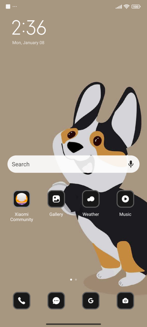 Dog screenshot