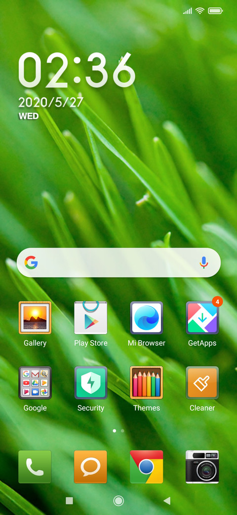 MIUI 4 screenshot
