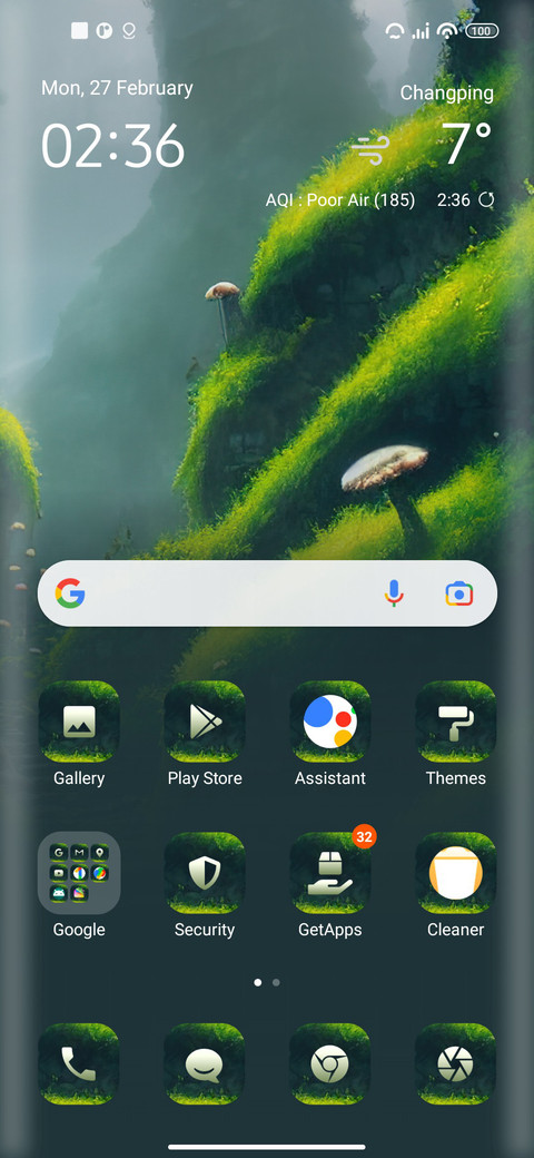 Mirage screenshot