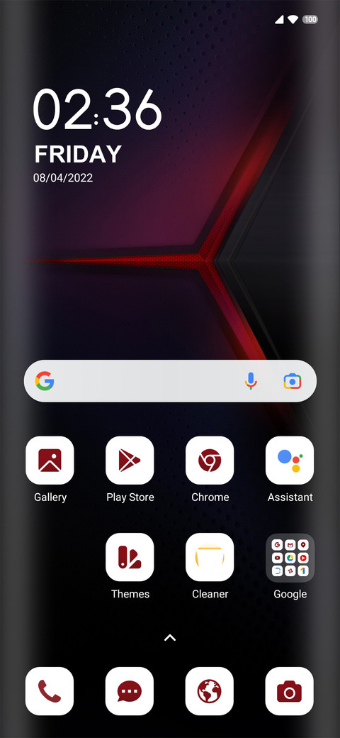 Business Red screenshot