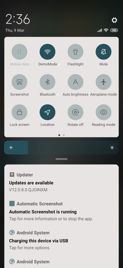 Sunrise screenshot