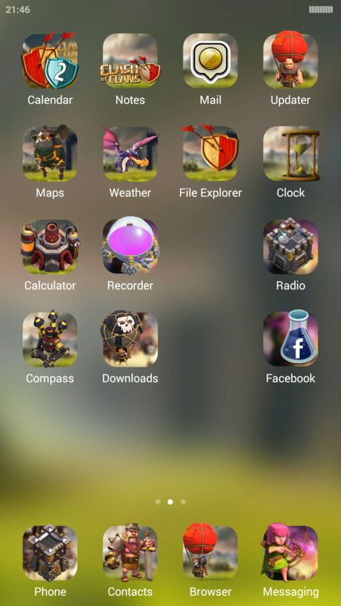 Clash of clans v6 screenshot